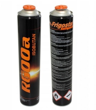 2x IZOBUTAN r600a GAZ Czynnik Chłodniczy 420g