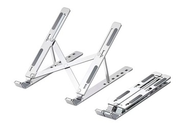 АЛЮМИНИЕВАЯ РЕГУЛИРУЕМАЯ СКЛАДНАЯ ПОДСТАВКА ДЛЯ НОУТБУКА 10–15,6