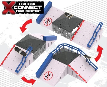 TECH DECK RAMP PYRAMID POINT + СКЕЙТБОРД BAKER FINGERBOARD
