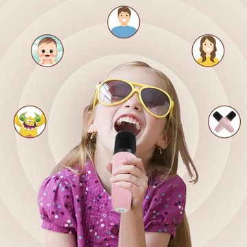 НАБОР BT КАРАОКЕ С 2 МИКРОФОНАМИ БЕСПРОВОДНАЯ КАРАОКЕ-МАШИНА