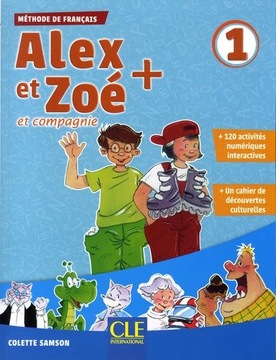 Alex et Zoe + 1 podręcznik + CD Cle International