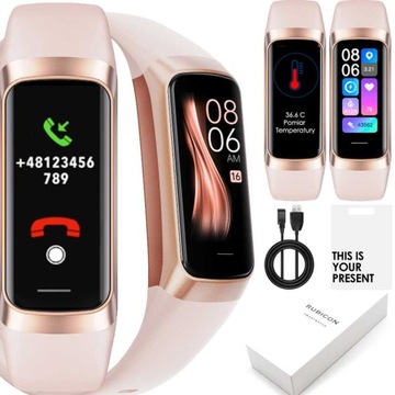 SMARTWATCH RUBICON RNCF05 TLEN KCAL KROK TERMOMETR