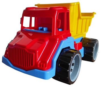 Самосвал + тачка с ручкой + песочные формы