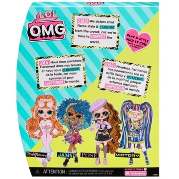LOL Сюрприз OMG Fashion Series 8 Victory Doll + модные аксессуары