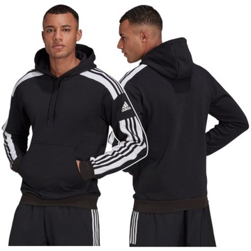 Bluza Męska Adidas Dresowa Kangurka Ciepła Z Ocieplaczem Squadra 21 r. S