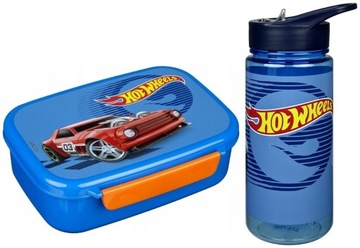 ŚNIADANIÓWKA + BIDON Lunch Box HOT WHEELS