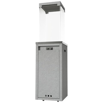 Газовый обогреватель Зонтовый излучающий обогреватель Решетки PATIO 8,2 кВт с КРЫШКОЙ