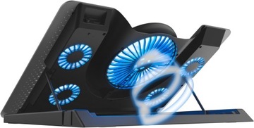 Trust 23581 GXT 1125 Quno Cooling Pad, охлаждающая подставка,