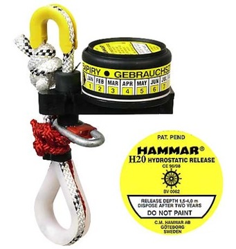 Zwalniak hydrostatyczny do tratw ratunkowych H20 R