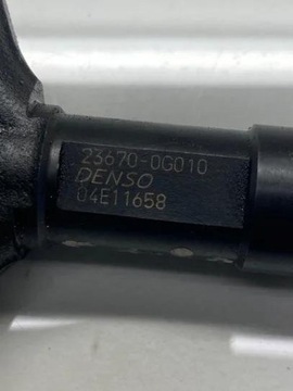 04E11658 VSTŘIKOVAČE 2.0 D-4D CDT250 85 2005 TOYOTA AVENSIS (_T25_)