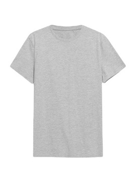 4F T-shirt Koszulka Męska TTSHM536 SZARA XXL