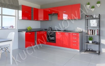 Кухонная мебель Torino I/ Bianka/ Grey Gloss Mdf