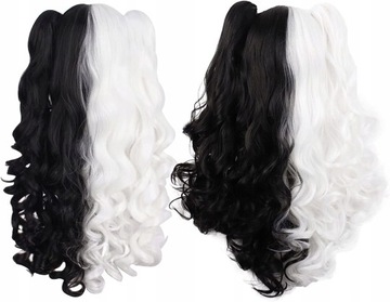 Разноцветная Лолита с длинным хвостом и короткими волосами