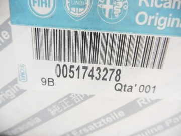 PÁSEK AIRBAG FIAT MAREA OE 51743278