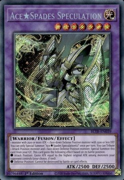 Yu-Gi-Oh! TCG: Ace Spades Speculation (BLTR)