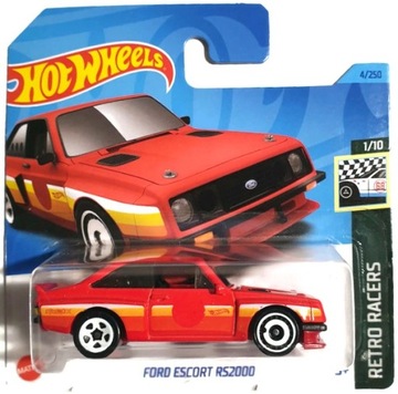HOT WHEELS FORD ESCORT RS2000 HW RETRO CARS 2023