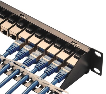 ПАТЧ-ПАНЕЛЬ ПАТЧ-ПАНЕЛЬ ДЛЯ KEYSTONE ДЛЯ 19-ФУТОВОГО ШКАФА С 24 ПОРТАМИ STP