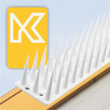 ПЛАСТИКОВЫЙ ШИП ДЛЯ ПТИЦ И ГОЛУБЕЙ 24 шт. 12,48 м.