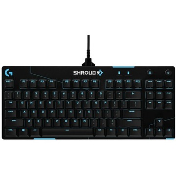 Mechaniczna klawiatura gamingowa LOGITECH G Pro X Shroud czarna