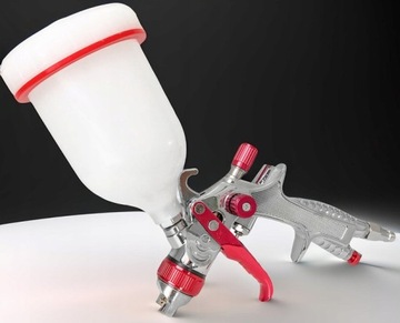 ПИСТОЛЕТ ДЛЯ ПОКРАСКИ HVLP, НАСАДКА 1,3мм, БАК 600 МЛ