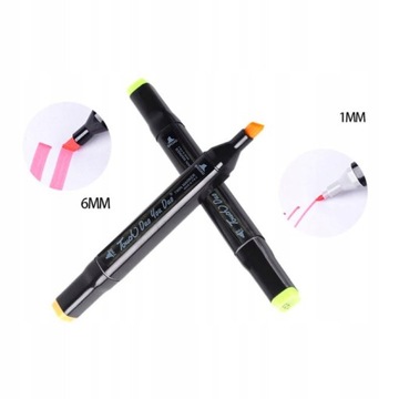 МАРКЕРЫ АЛКОГОЛЬНЫЕ, МАРКЕРЫ ДВУХСТОРОННИЕ, КРУГ, 24 шт.