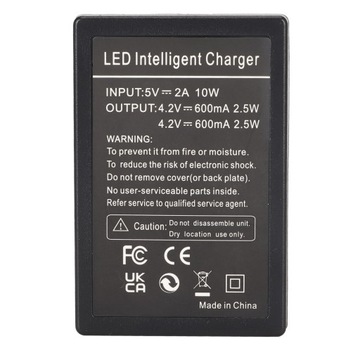 Li 90B DB110 Зарядное устройство для камеры с двумя USB-портами