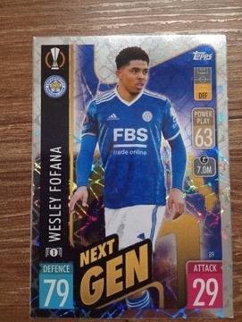 TOPPS MATCH ATTAX 2021/22 FOFANA 89