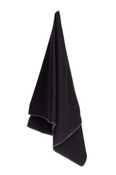 Ręcznik szybkoschnący z mikrofibry 210 g/m2 50x85 czarny