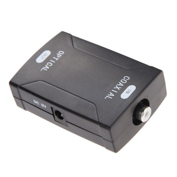 KONWERTER SPDIF CYFROWY TOSLINK COAXIAL OPTYCZNY