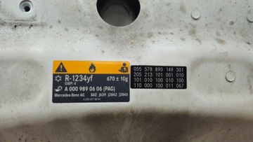 KAPOTA KRYT MOTORU MERCEDES TŘÍDA C A205 205 W205 ORIGINÁLNÍ KROUPY