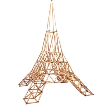 KLOCKI MAGNETYCZNE DREWNIANE KULKI 8 MM