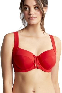 75E Panache Anya Riva fiery red soft biustonosz do stroju kąpielowego