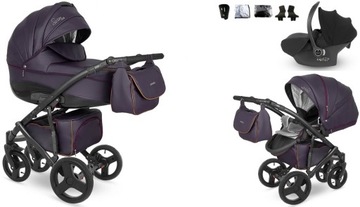 CAMARELO SIRION ECO WÓZEK DZIECIĘCY 3W1 ADAPTERY - KOLOR ECO-8