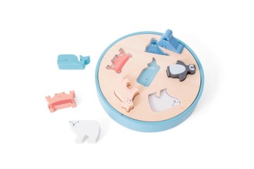 BS Toys, Дерев'яний сортер Тварини Арктики
