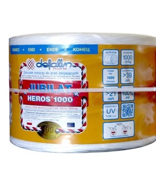 Sznurek rolniczy Defalin Heros 2000m tex1000 2kg