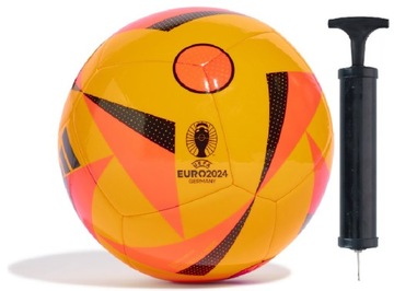 PIŁKA EURO 2024 PIŁKA NOŻNA ADIDAS CLUB POMPKA DZIEŃ DZIECKA ROZM 5 ZESTAW