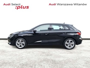 Audi A3 8Y Sportback 1.5 35 TFSI 150KM 2024 Audi A3 Sportback Ambiente PLUS Sportowe Fotele 1.5 Benzyna 150KM, zdjęcie 1