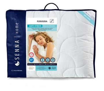 Poduszka ANTI STRESS Inter-Widex 70x80 - Na zamek!