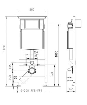 WERIT JOMOPTYSK EXCLUSIVE 2.0 рамка скрытого монтажа, МАТОВЫЙ ХРОМ