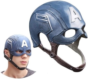 MASKA KASK KAPITAN AMERYKA COSPLAY SUPERBOHATER