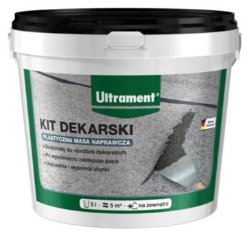 ULTRAMENT KIT DEKARSKI MASA BITUMICZNA 1L