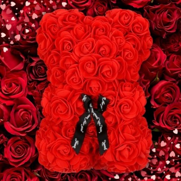 Медленно с розовыми лепестками Большой подарок для женского дня + сложная коробка