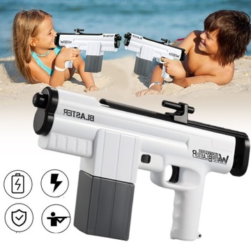 ELEKTRYCZNY I AUTOMATYCZNY PISTOLET NA WODĘ PREMIUM DLA DZIECI, DOROSŁYCH