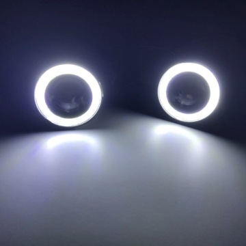 ДНЕВНЫЕ ПРОТИВОТУМАННЫЕ ФАРЫ СВЕТОДИОДНЫЕ КОЛЬЦА COB 12В