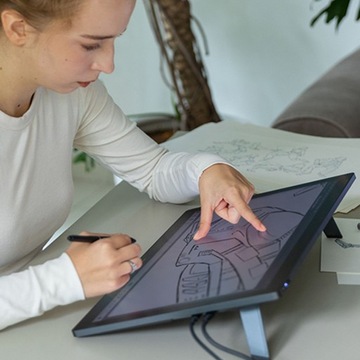 Графический планшет Huion KAMVAS PRO 19 4K + Huion Keydial mini (K20)