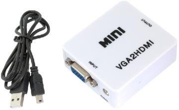 Конвертер изображений VGA в HDMI Audio FULL HD
