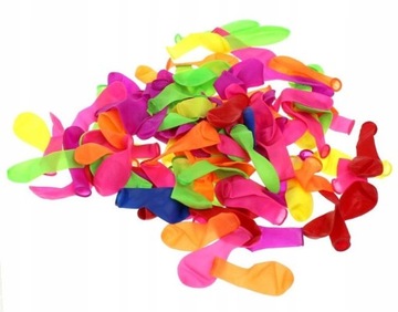 ШАРЫ С ВОДНОЙ БОМБОЙ НАБОР РАЗНОЦВЕТНЫХ ШАРОВ С ВОДОЙ 500 ШТ. ŚMINGUS-DYNGUS