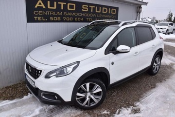 Peugeot 2008 I SUV Facelifting 1.2 PureTech 110KM 2018 Peugeot 2008 NaviKamera SkoraAlcantara Ambiente Led Panorama Klimatronic, zdjęcie 32