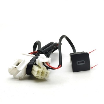 do ładowarki samochodowej USB 12V/24V USB ładowarka przejściówka do gniazdk