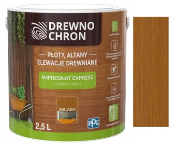 DREWNOCHRON IMPREGNAT EXPRESS DO DREWNA DĄB JASNY 2.5L